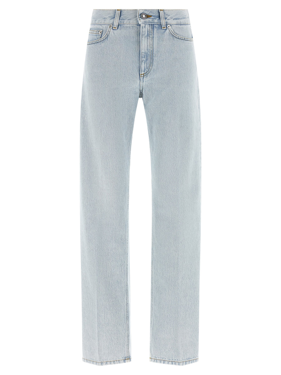 Givenchy Blaue Jeans aus Baumwolle im geraden Schnitt