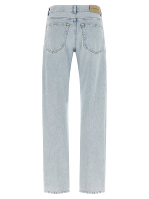 Givenchy Blaue Jeans aus Baumwolle im geraden Schnitt