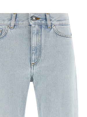 Givenchy Blaue Jeans aus Baumwolle im geraden Schnitt