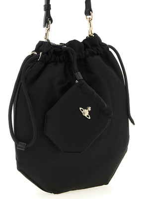 Vivienne Westwood Schwarze Viscose Handtasche