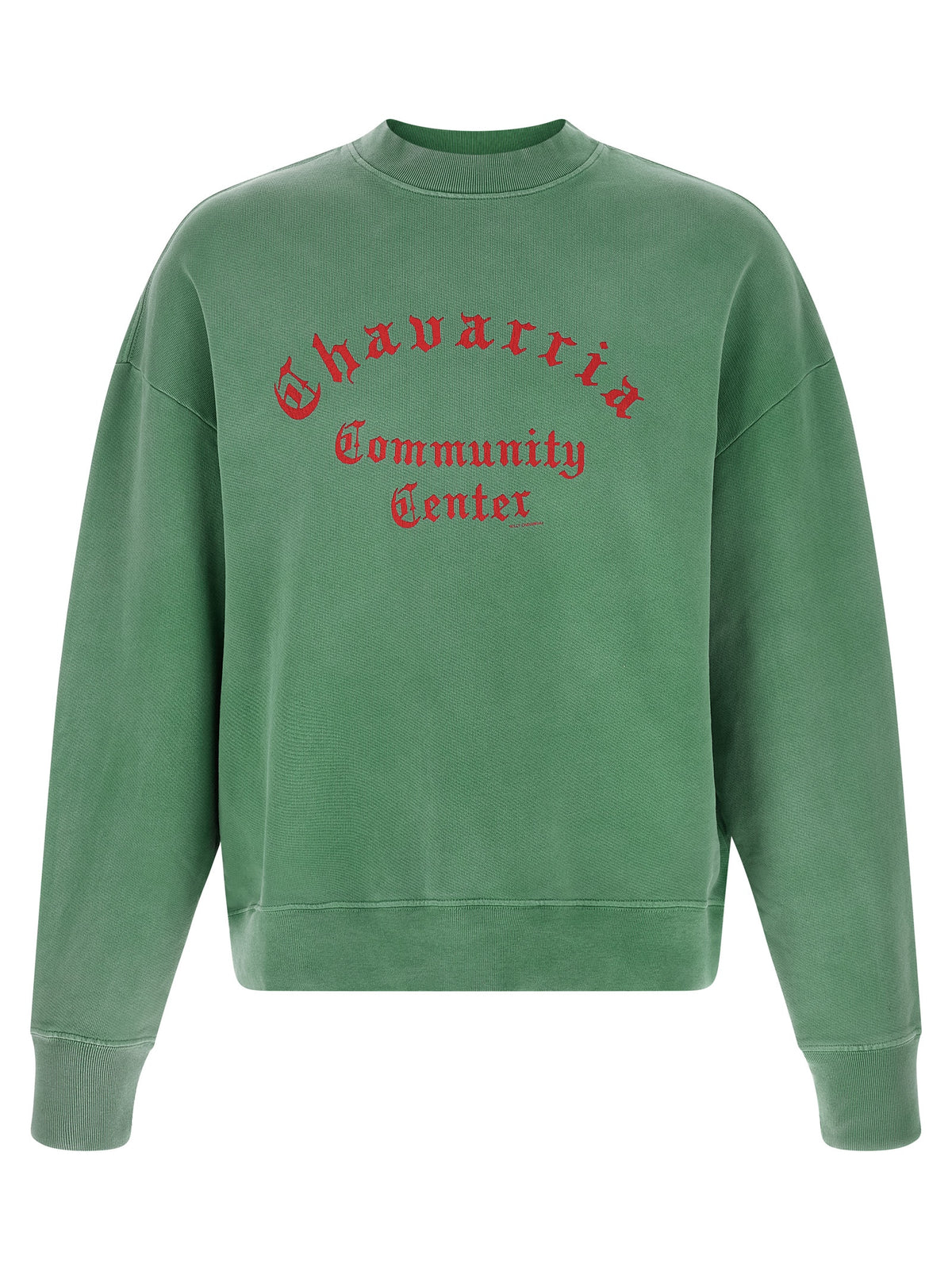 WILLY CHAVARRIA Zweifarbiger Baumwollpullover