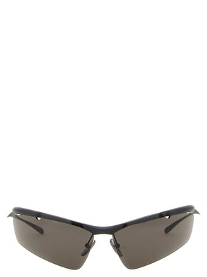 Balenciaga Schwarze Sonnenbrille aus Polyamid