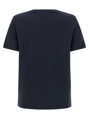 'S Max Mara Blaues Baumwoll-T-Shirt