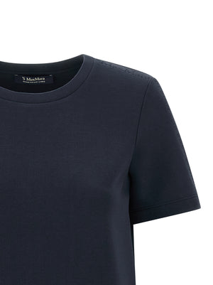 'S Max Mara Blaues Baumwoll-T-Shirt