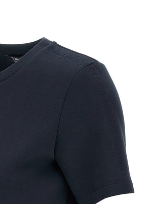 'S Max Mara Blaues Baumwoll-T-Shirt