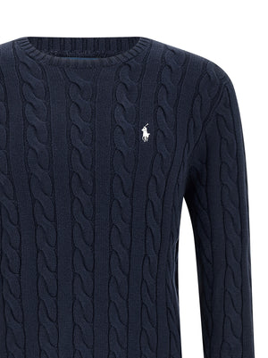 Polo Ralph Lauren Blauer Baumwollcardigan