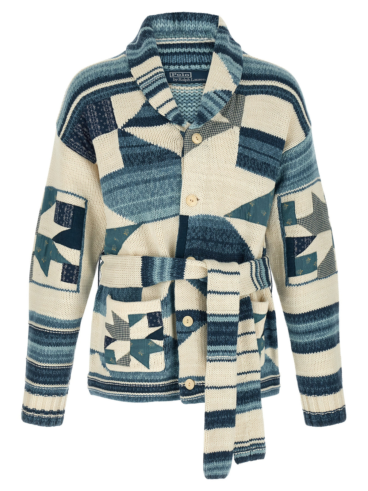 Polo Ralph Lauren Blauer Baumwollcardigan