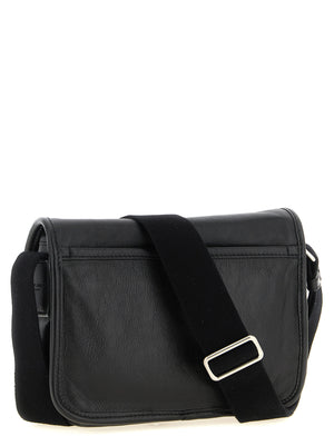 Saint Laurent Schwarze Kalbsleder-Umhängetasche