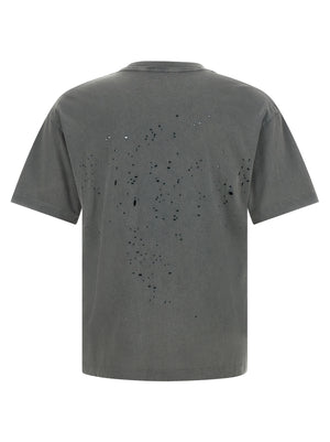 SATISFY Graues Bio-Baumwoll-T-Shirt