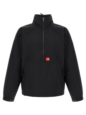 The North Face Schwarze Nylon-Shell-Jacke