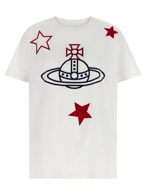 Vivienne Westwood Weißes Baumwoll-T-Shirt