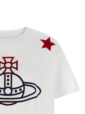 Vivienne Westwood Weißes Baumwoll-T-Shirt