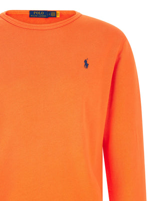 Polo Ralph Lauren Orange Baumwoll-Sweatshirt