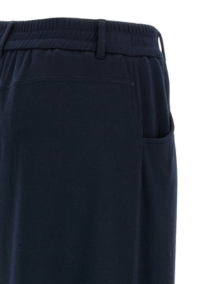 Brunello Cucinelli Blaue Baumwoll-Freizeithose