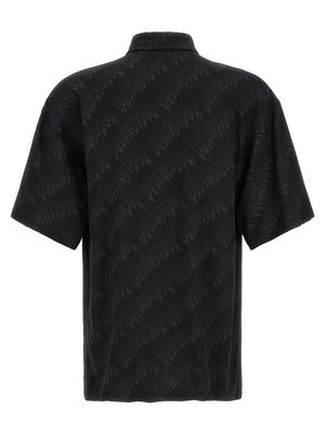 Balenciaga Schwarze Viskosebluse