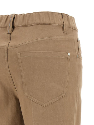 Brunello Cucinelli Beige Baumwolljeans Denim