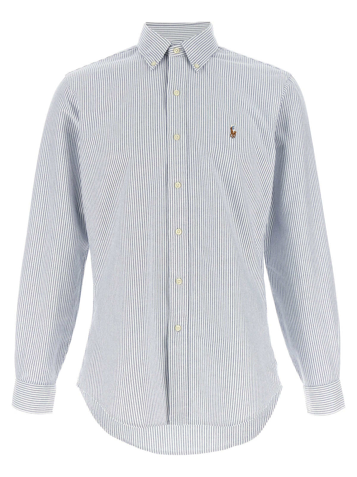 Polo Ralph Lauren Blaue Baumwollbluse
