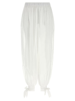 The Andamane Weiße Baumwollhose im Casual-Look