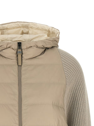 Brunello Cucinelli Beiger Wollmantel