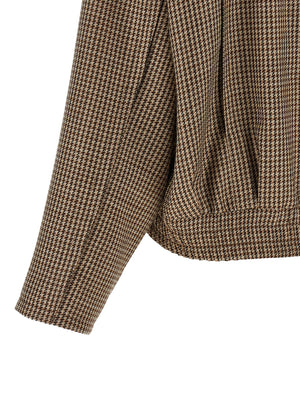 Brunello Cucinelli Brauner Jackett aus Schurwolle