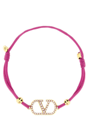 Valentino Garavani Mehrfarbiges Polyester-Armband