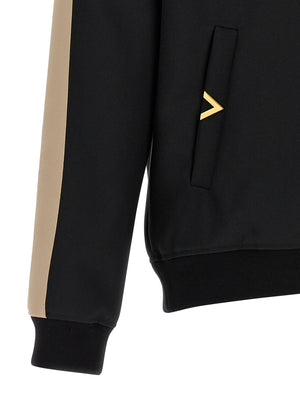 Valentino Garavani Schwarzer Polyester-Sweatshirt