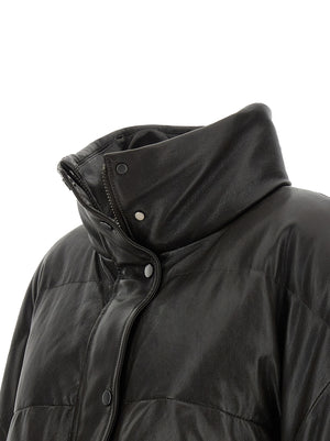 Brunello Cucinelli Braune Lammlederjacke