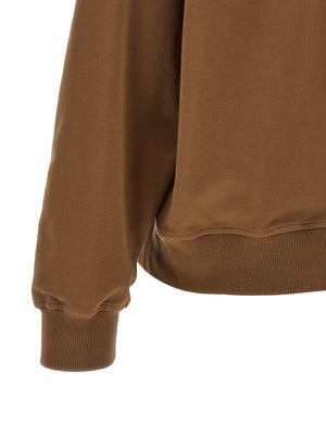 Brunello Cucinelli Brauner Baumwoll-Kapuzenpullover