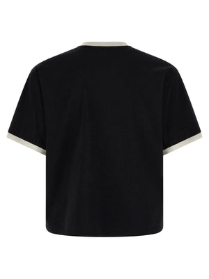 Versace Schwarzes Baumwoll-T-Shirt