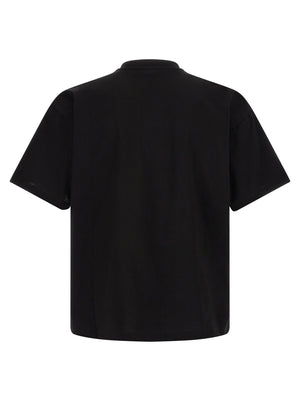 Versace Schwarzes Baumwoll-T-Shirt