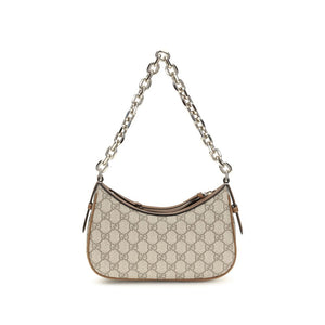 Gucci Beige Stoff-Handtasche