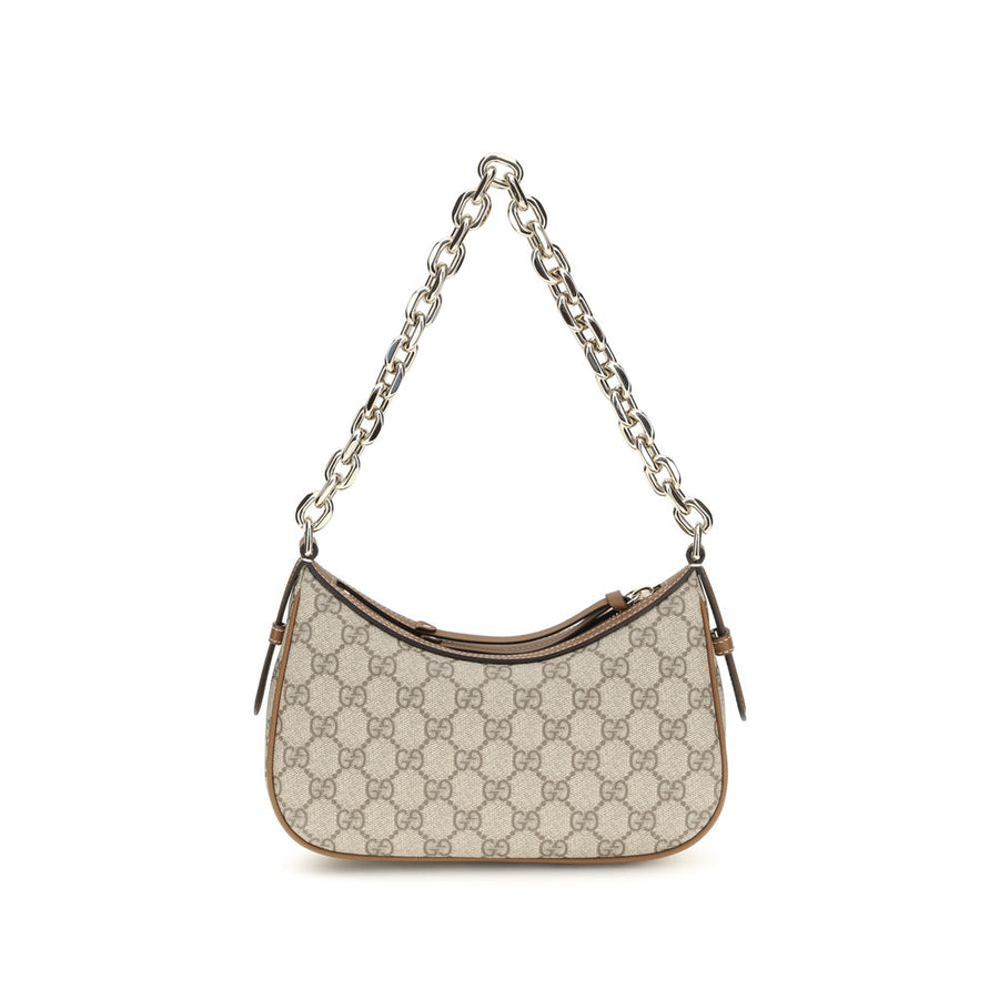 Gucci Beige Stoff-Handtasche