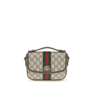 Gucci Beige Stoff-Handtasche