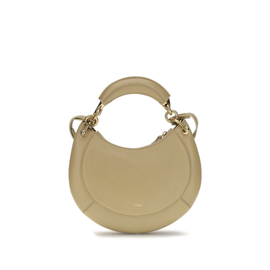 Chloé Beige Kalbsleder Bos Taurus Schultertasche