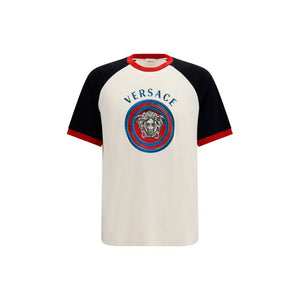 Versace Weißes Baumwoll-T-Shirt