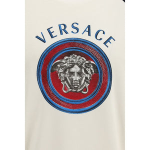 Versace Weißes Baumwoll-T-Shirt