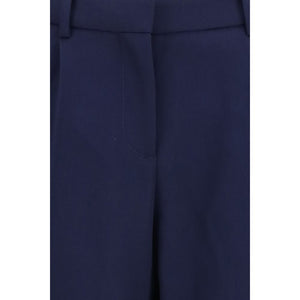 Balenciaga Blaue Wollhose Oves Aries