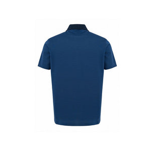 Paul & Shark Blaues Baumwoll-Polohemd