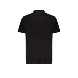 Versace Schwarzes Baumwoll-Poloshirt