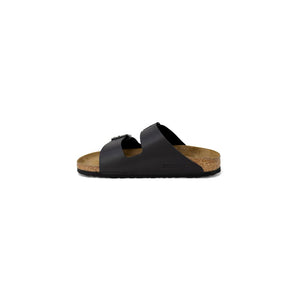 Birkenstock Schwarze Kunstleder-Slipper