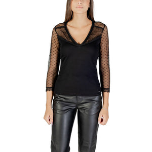 Morgan De Toi Schwarze Bluse aus Polyester