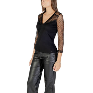 Morgan De Toi Schwarze Bluse aus Polyester