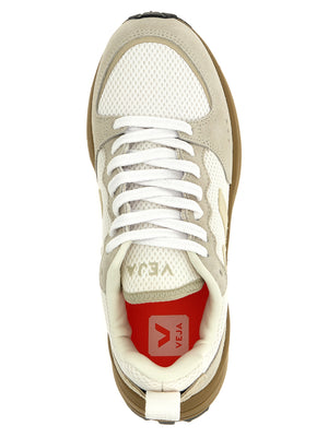 Veja Beige Sneaker aus recyceltem Polyester