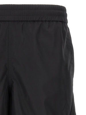 Givenchy Schwarze Bermuda-Shorts aus Polyester