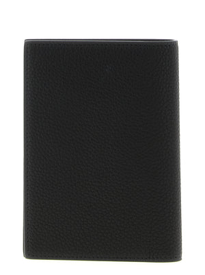 Tom Ford Schwarzes Kalbsleder Portemonnaie