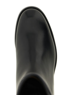 Church's Schwarzes Kalbsleder Over-the-Knee