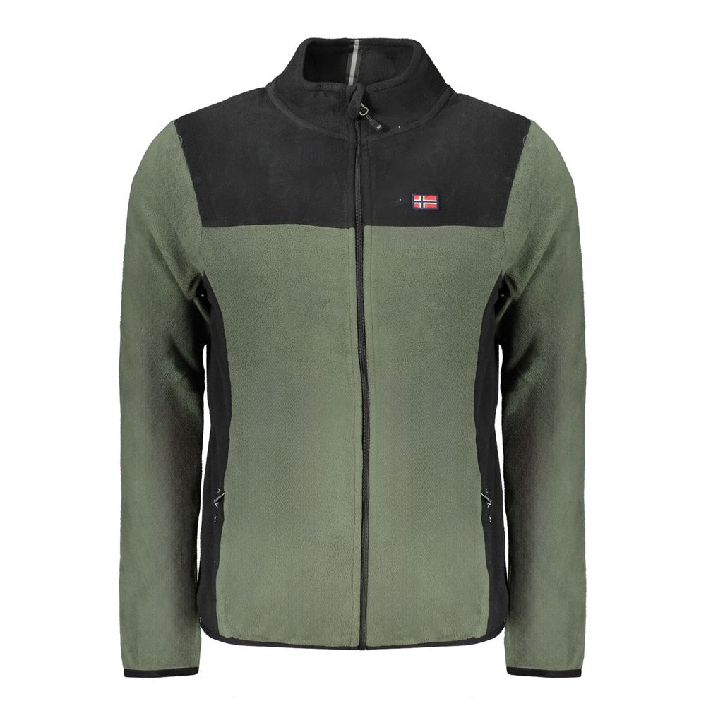 Norway 1963 Grüner Herrenpullover aus Polyester