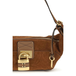 Chloé Braune Kalbsleder Bos Taurus Schultertasche