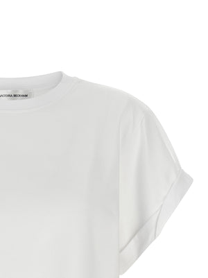 Victoria Beckham Weißes Baumwoll-T-Shirt