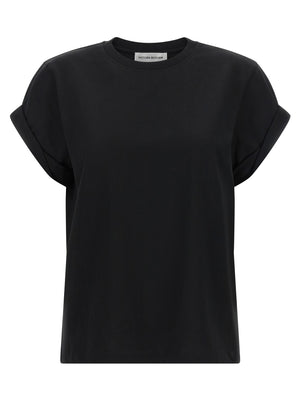 Victoria Beckham Schwarzes Baumwoll-T-Shirt